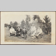 Five women seated in a park (ddr-densho-278-95)