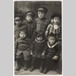 Postcard with Yasui kids on the front (ddr-densho-259-621)