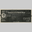 Front of check for Roy Okuda (ddr-densho-37-1166)