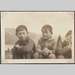 Three Nisei children on a farm (ddr-densho-259-73)