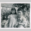 Elaine Isoshima and Uncle Tsuyoshi Nakahara (ddr-densho-477-196)