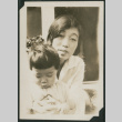 Iku Takahashi and child (ddr-densho-355-418)