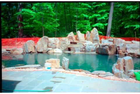 Pool with rock feature (ddr-densho-377-2603)