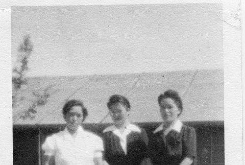 [Women in front of building] (ddr-csujad-56-270)