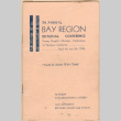 Program for Annual Bay Region Sectional Conference (ddr-densho-341-14)