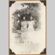 Two girls in printed dresses (ddr-densho-542-193)