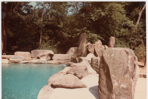 Waterfall into pool (ddr-densho-377-2487)