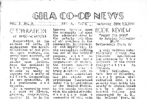 Gila Co-op News, Vol. I No. 2 (June 25, 1943) (ddr-densho-141-114)