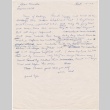 Letter from Uhachi Tamesa to Min Tamesa (ddr-densho-333-10)