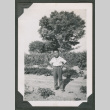 Boy standing in a vegetable field (ddr-densho-463-143)