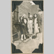 Four women standing outside house (ddr-densho-383-52)
