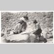 Seated on Rock Wall (ddr-one-2-425)
