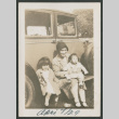 family photo on car (ddr-densho-378-582)