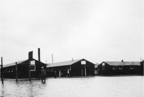 Flooded conditions in camp (ddr-densho-167-35)