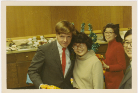 Tomoye Takahashi with unknown man (ddr-densho-426-150)