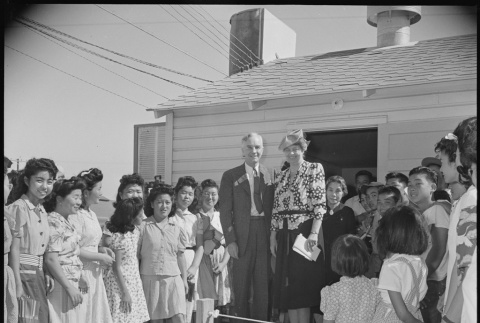 Camp visit by Eleanor Roosevelt (ddr-densho-37-468)