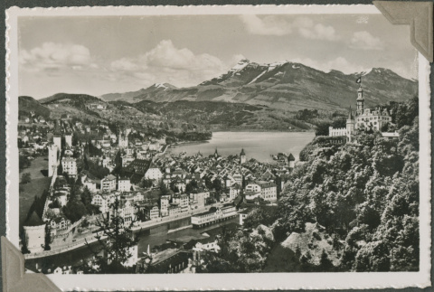 View of Lucerne, Switzerland (ddr-densho-201-871)