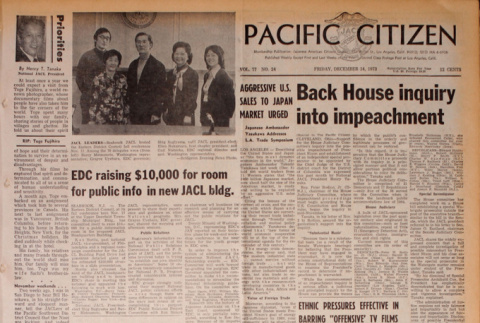 Pacific Citizen, Vol. 77, No. 24, (December 14, 1973) (ddr-pc-45-49)