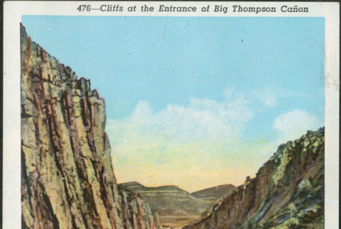 Postcard of Highway to Estes Park (ddr-densho-316-416)