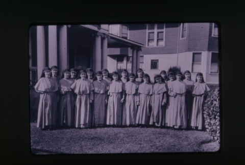 (Slide) - Image of nuns outside Maryknoll (ddr-densho-330-102-master-90760d3cc5)