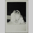 Wedding cake cutting (ddr-densho-321-1359)
