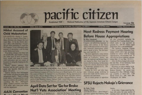Pacific Citizen, Vol. 108, No. 12 (March 31, 1989) (ddr-pc-61-12)