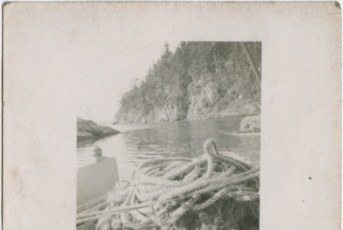 View of the Swinomish slough from the 'Princess' (ddr-densho-296-173)