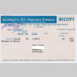 Constitution Life Insurance Company premium (ddr-densho-501-119)