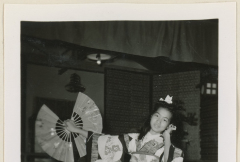 Girl performs odori (ddr-densho-37-940)
