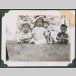 Photo of a woman with four children (ddr-densho-483-956)