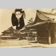 Photograph of Tenrikyo head office, inset of of executive director (ddr-njpa-4-1335)