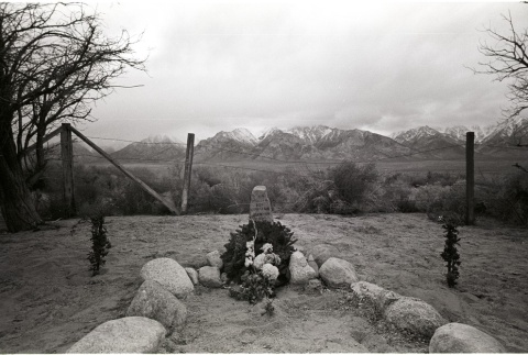 Grave at Manzanar (ddr-manz-3-1)