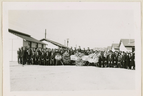 Funeral of Shigeo Matsumura (ddr-densho-37-1162)