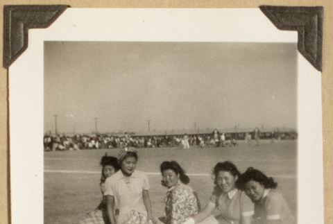 California girls at Rohwer (ddr-densho-542-414)