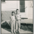 Two boys standing (ddr-densho-523-293)
