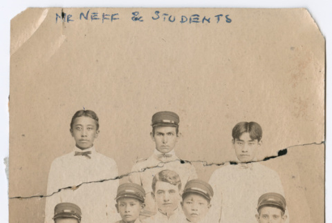 Mr. Neff and Students (ddr-densho-492-10)