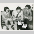 Three men seated (ddr-densho-393-8)