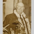 Lawyer wearing leis (ddr-njpa-2-1089)