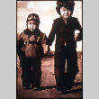 Two kids with ice cream (ddr-densho-1007-625)