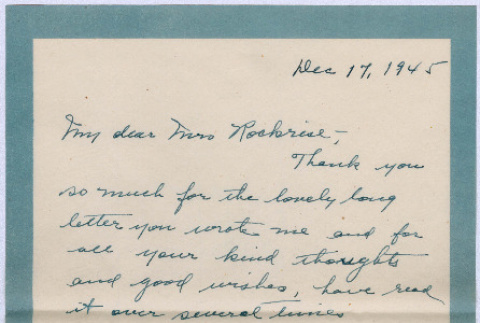 Letter from Edith Price to Anges Rockrise (ddr-densho-335-390)