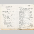 Accounting from JACL Garden Tour ticket sales (ddr-densho-377-3053)
