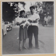 Couple with baby (ddr-densho-522-42)