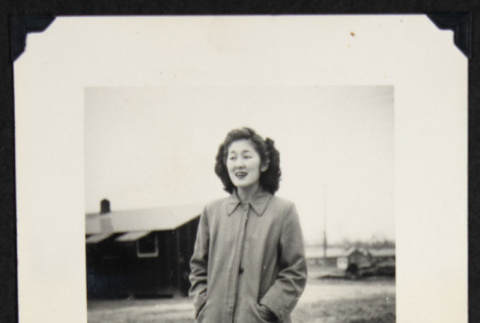 Woman in a coat (ddr-densho-542-595)