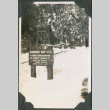 Sign in snow:  Gansner Bar C.C.C. (ddr-ajah-2-287)