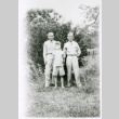 Two soldiers and child (ddr-densho-1007-790)