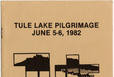 Program for Tule Lake Pilgrimage (ddr-densho-422-534)