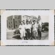 Group standing by a car (ddr-densho-321-151)