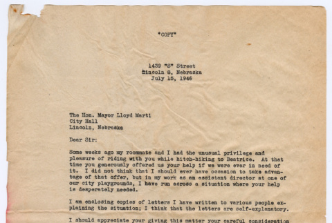Letter from Joseph Ishikawa to Lloyd Marti (ddr-densho-468-186)