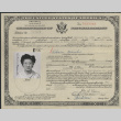 Naturalization certificate for Koharu Maruki (ddr-manz-10-157)