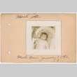 Pages from small album with baby pictures (ddr-densho-329-1284)